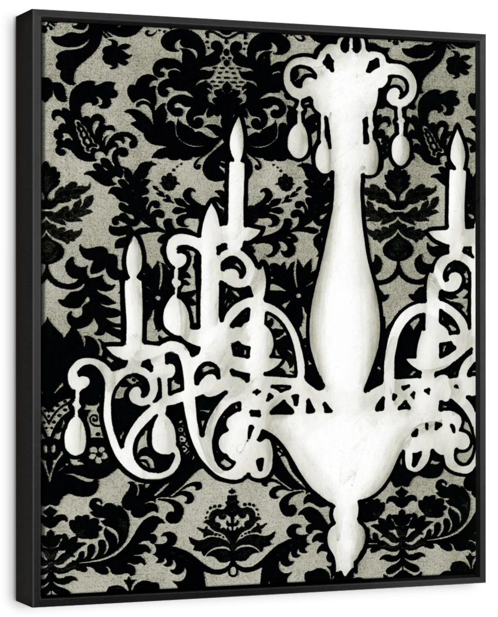 Patterned Chandelier I Wall Art - Image 6