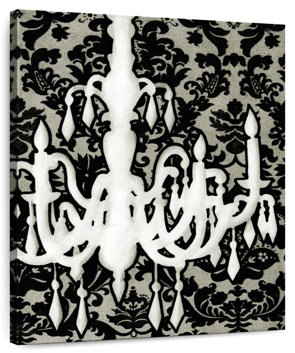 Patterned Chandelier II Wall Art
