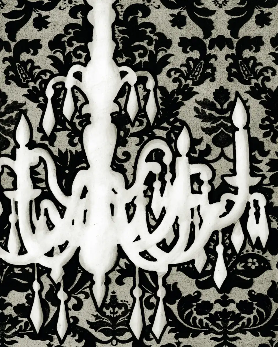 Patterned Chandelier II Wall Art - Image 8