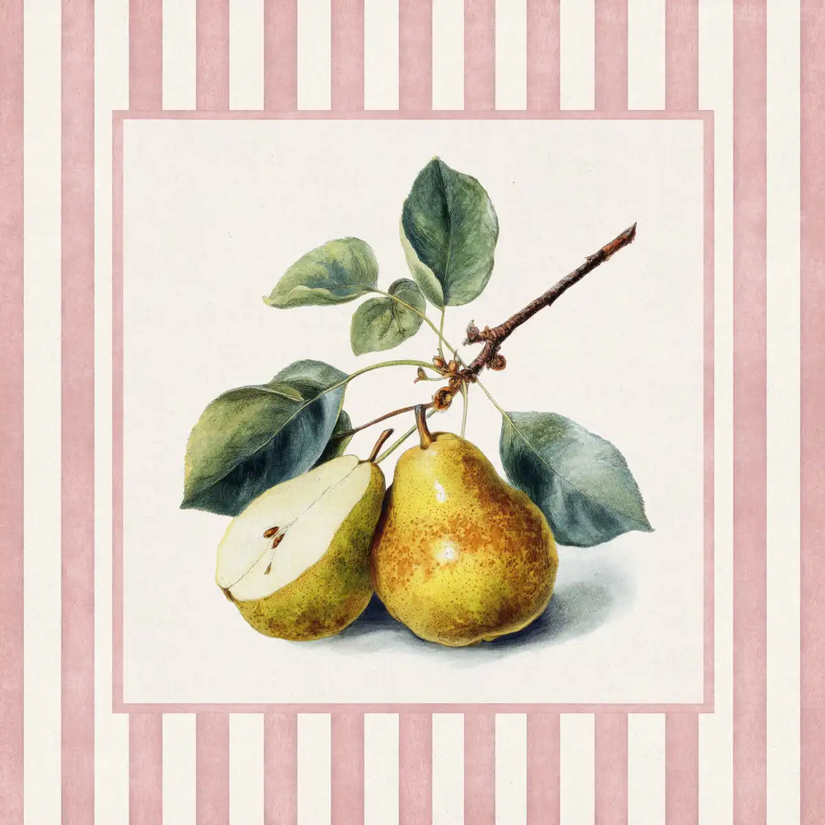 Pear Botanical Print Wall Art - Image 12