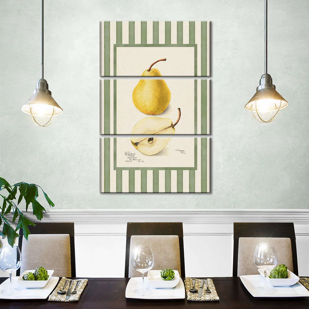 Pears Reinterpreted Wall Art - Image 4
