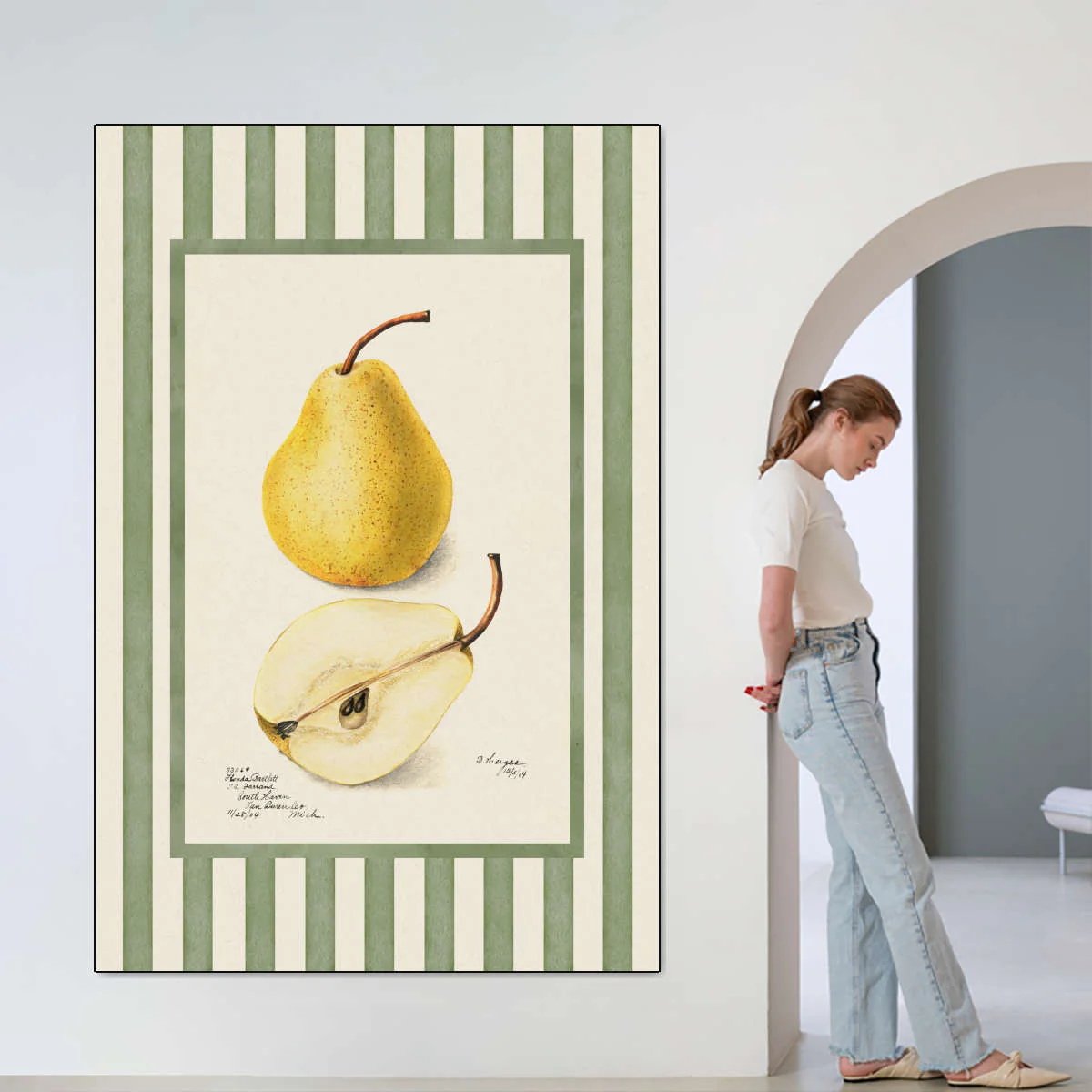 Pears Reinterpreted Wall Art - Image 7