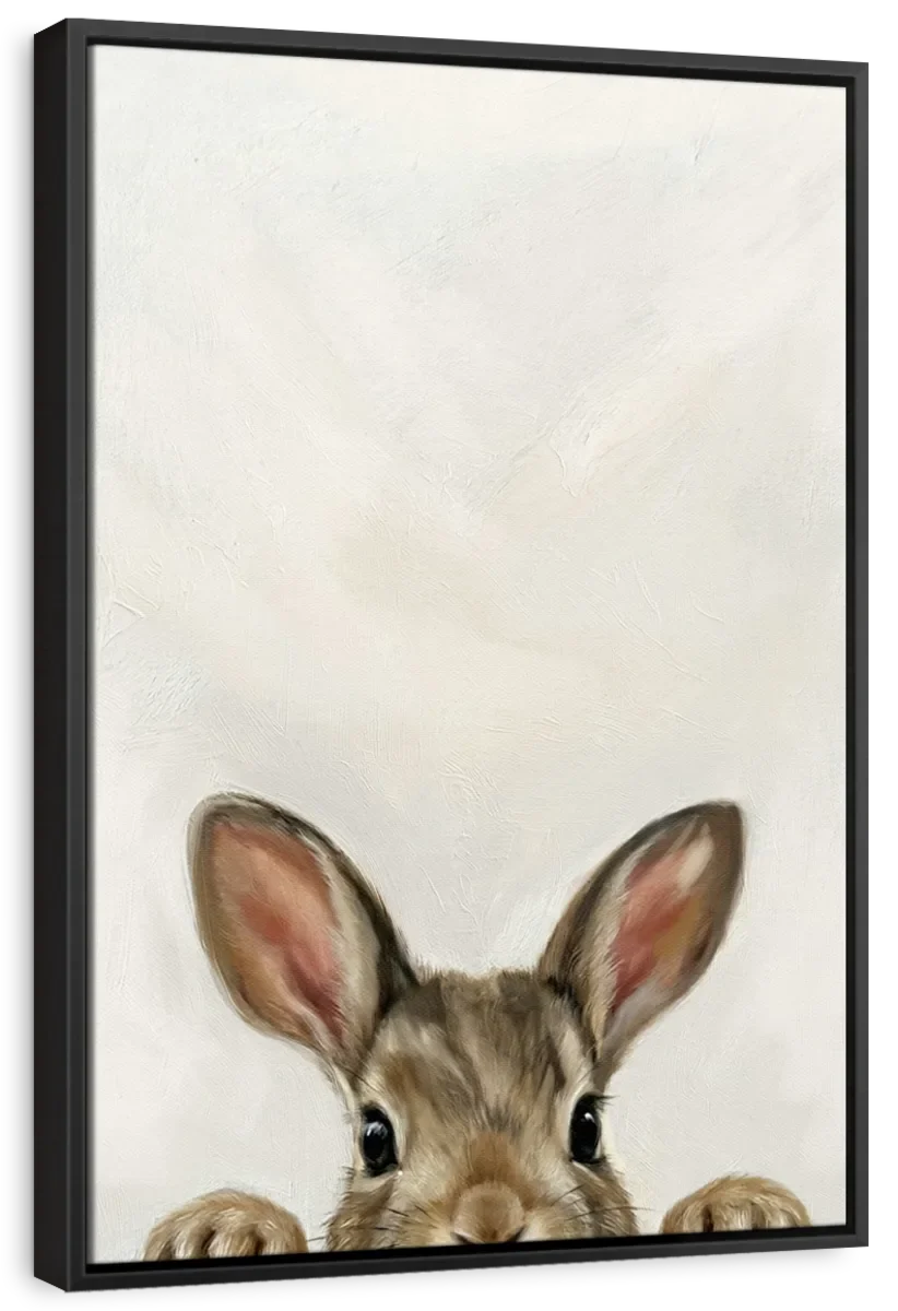 Peeking Brown Bunny Wall Art - Image 9