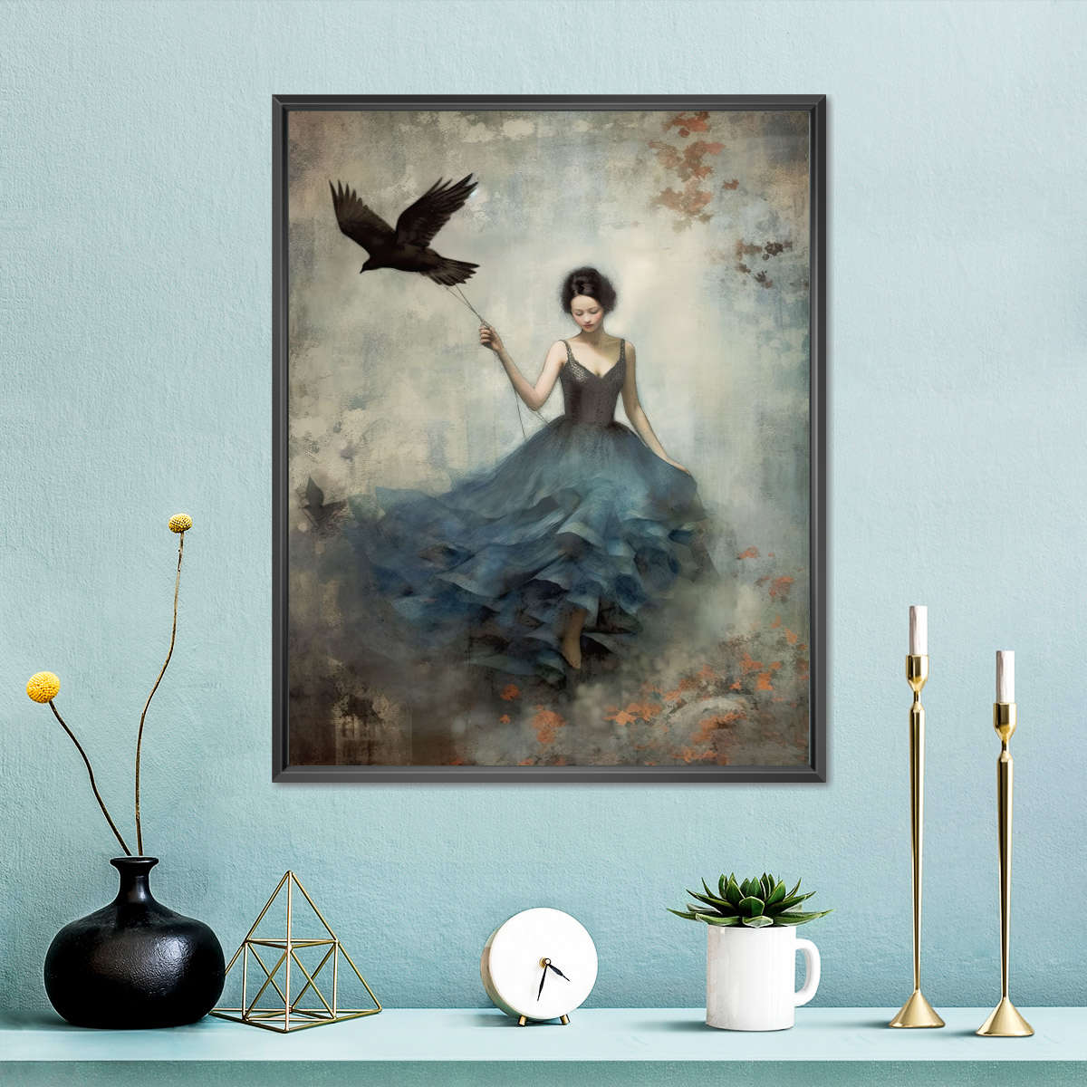 Pet Crow Wall Art - Image 4