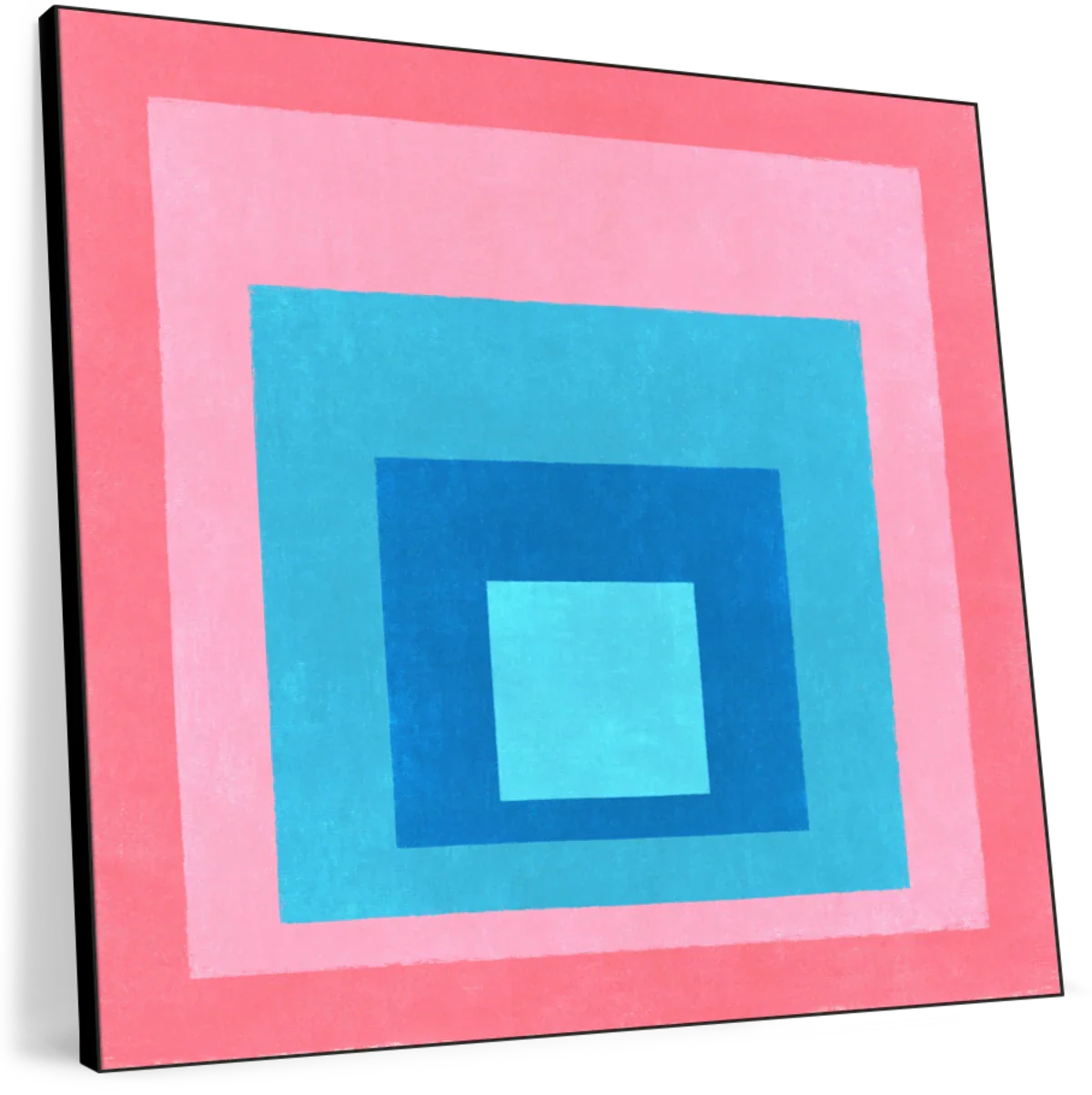 Pink Blue Squares Wall Art - Image 16