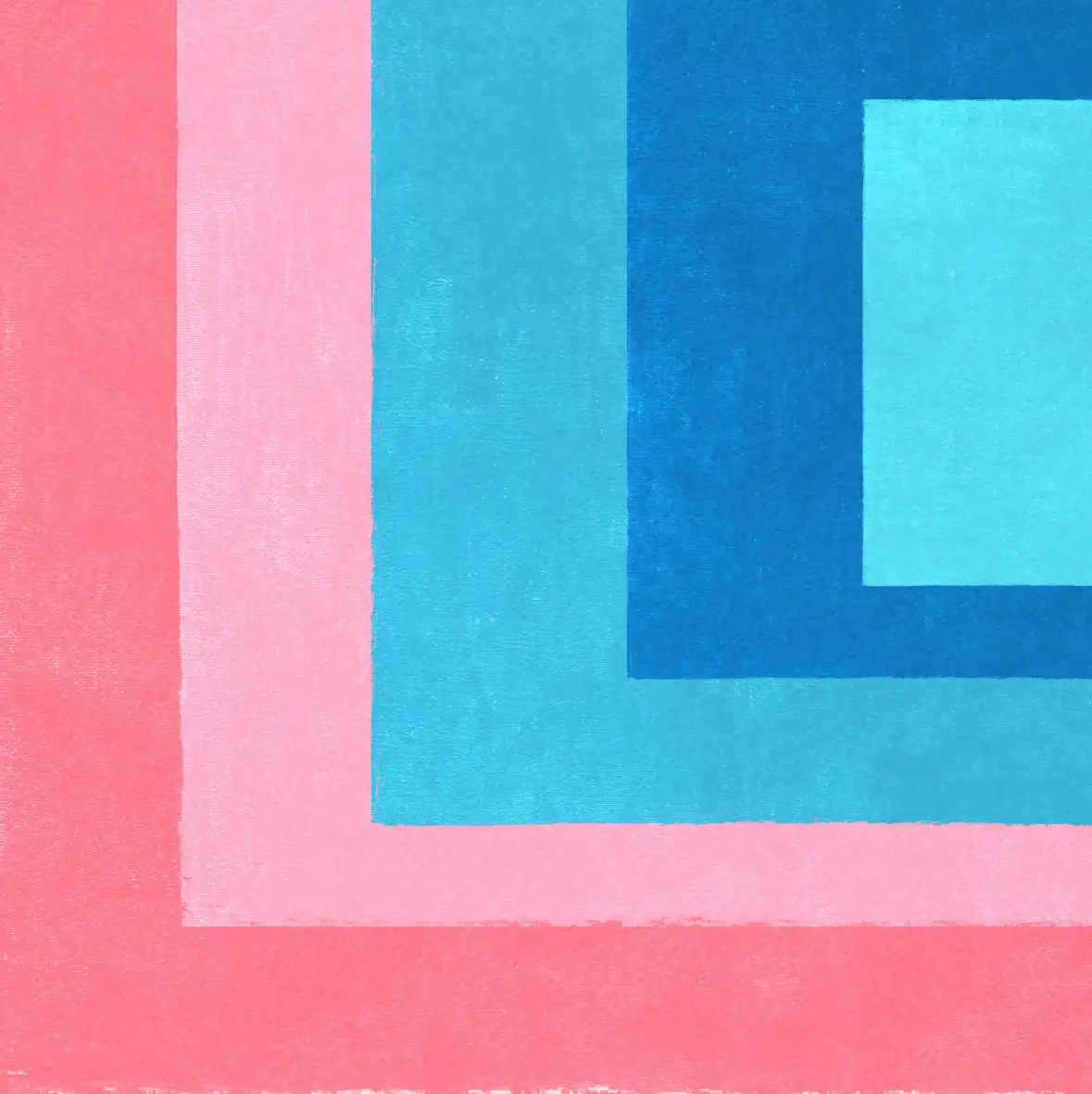 Pink Blue Squares Wall Art - Image 20