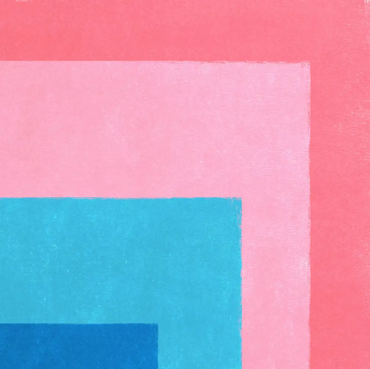 Pink Blue Squares Wall Art - Image 21