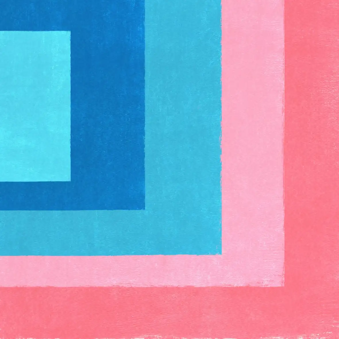 Pink Blue Squares Wall Art - Image 22