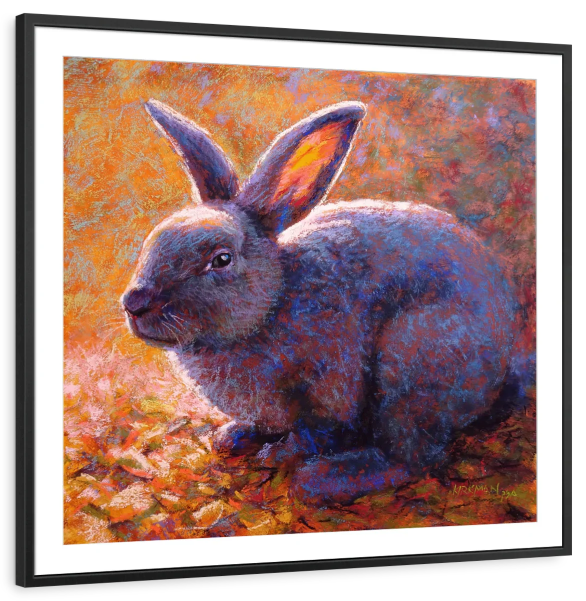Plum Bunny Wall Art - Image 10