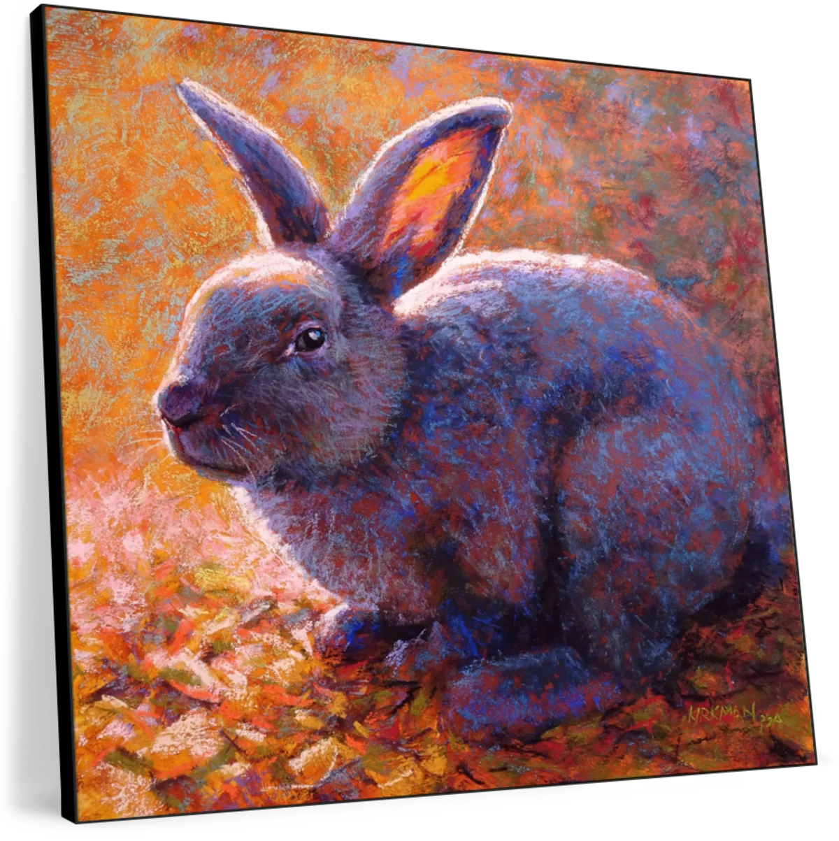 Plum Bunny Wall Art - Image 11