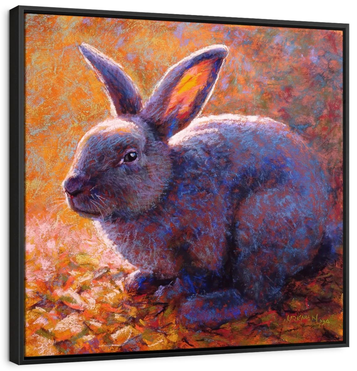 Plum Bunny Wall Art - Image 9