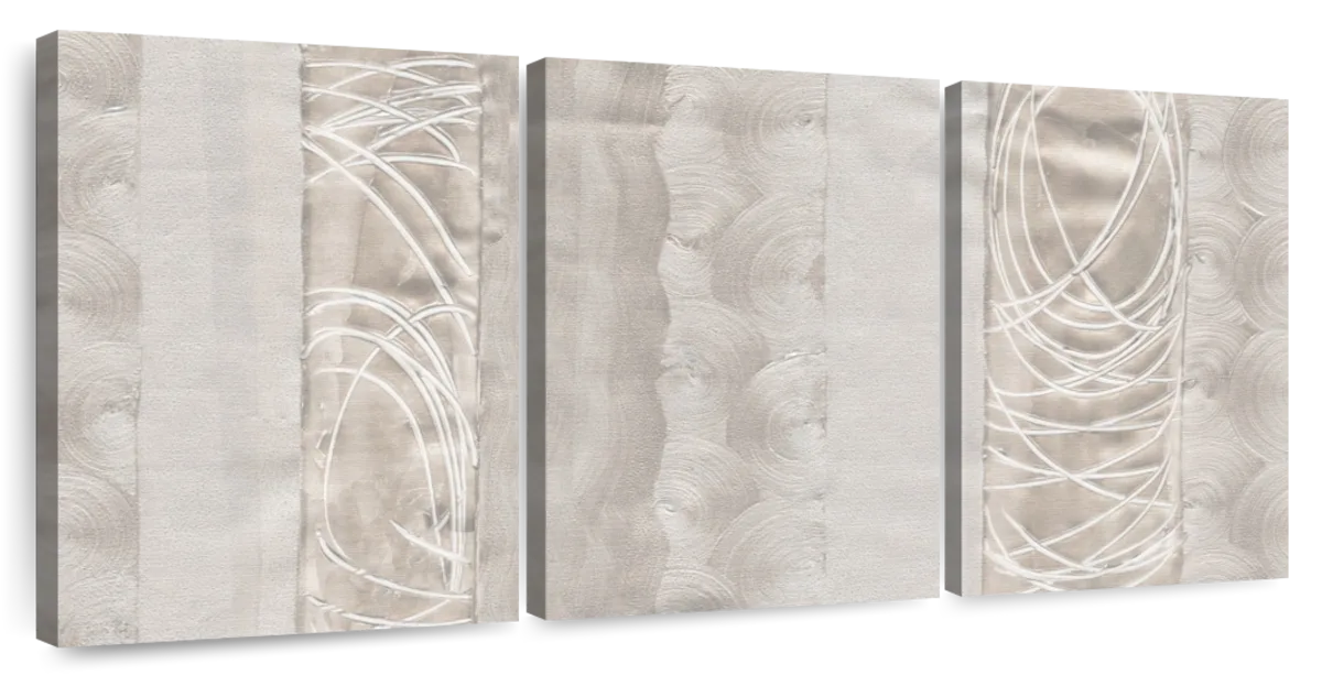Polished Silver Panel Wall Art - Image 10