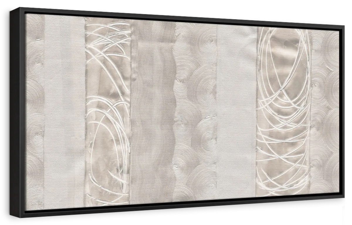 Polished Silver Panel Wall Art - Image 12