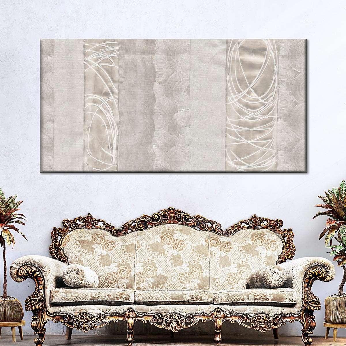 Polished Silver Panel Wall Art - Image 18
