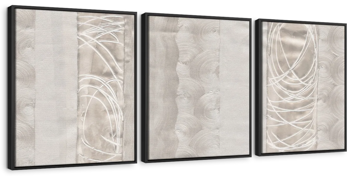 Polished Silver Panel Wall Art - Image 25