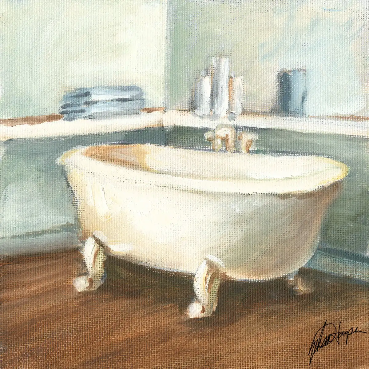 Porcelain Bath II Wall Art - Image 18