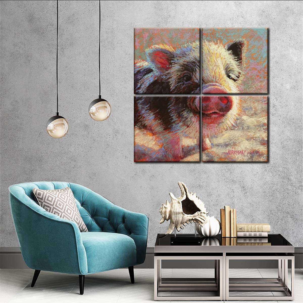 Porky Piglet Wall Art - Image 4