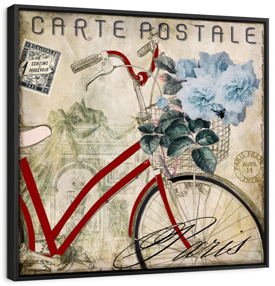 Postale Paris II Wall Art - Image 10