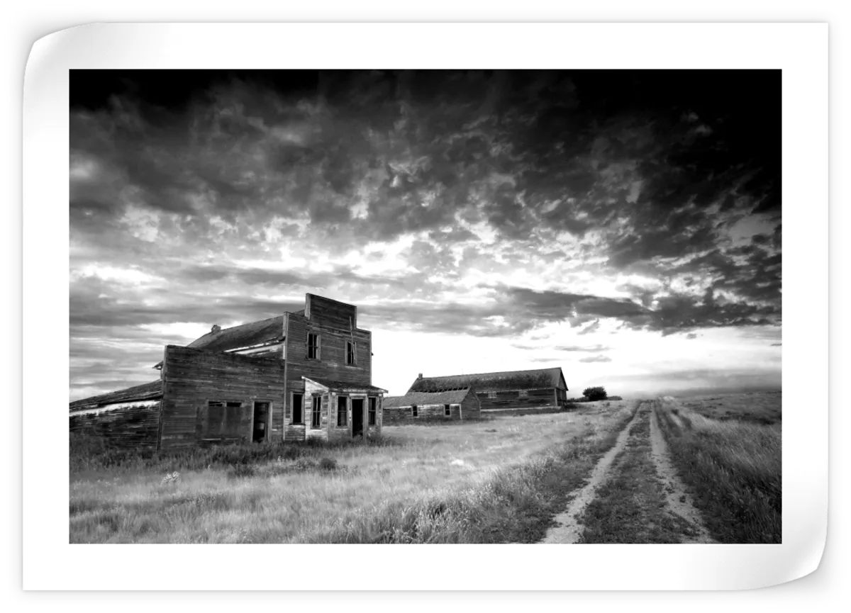 Prairie Ghost Town Wall Art - Image 121