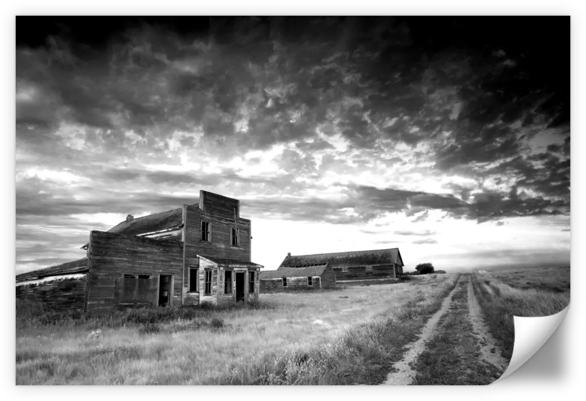 Prairie Ghost Town Wall Art - Image 122