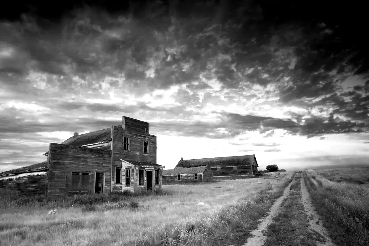 Prairie Ghost Town Wall Art - Image 51