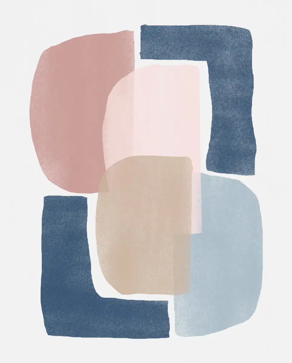 Primitive Tissue Shapes I Wall Art - Image 7
