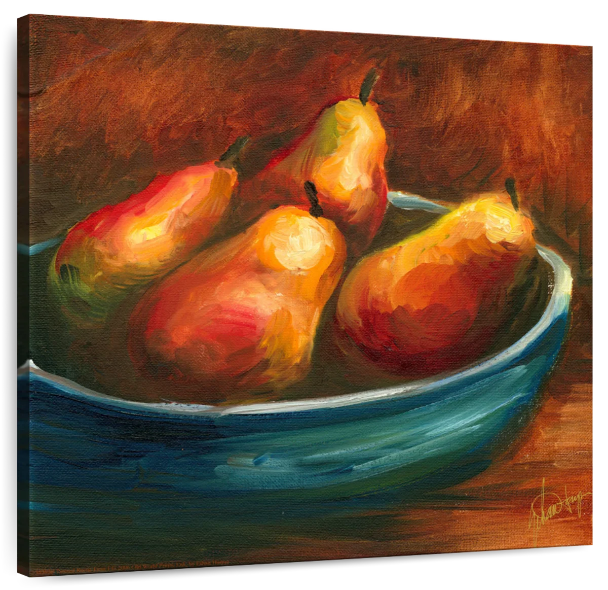 Printed Rustic Fruit I Wall Art - Image 2