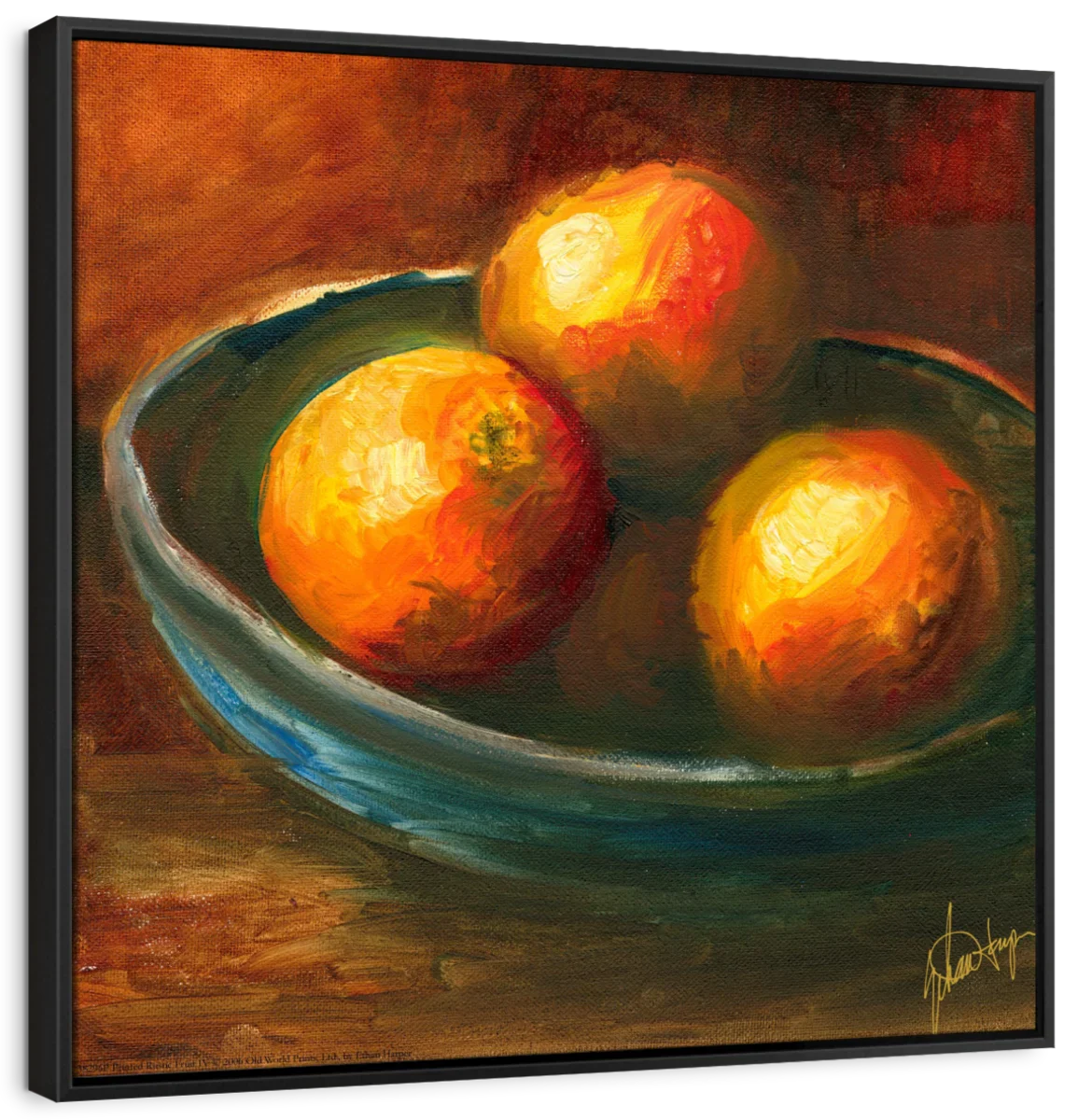 Printed Rustic Fruit III Wall Art - Image 9