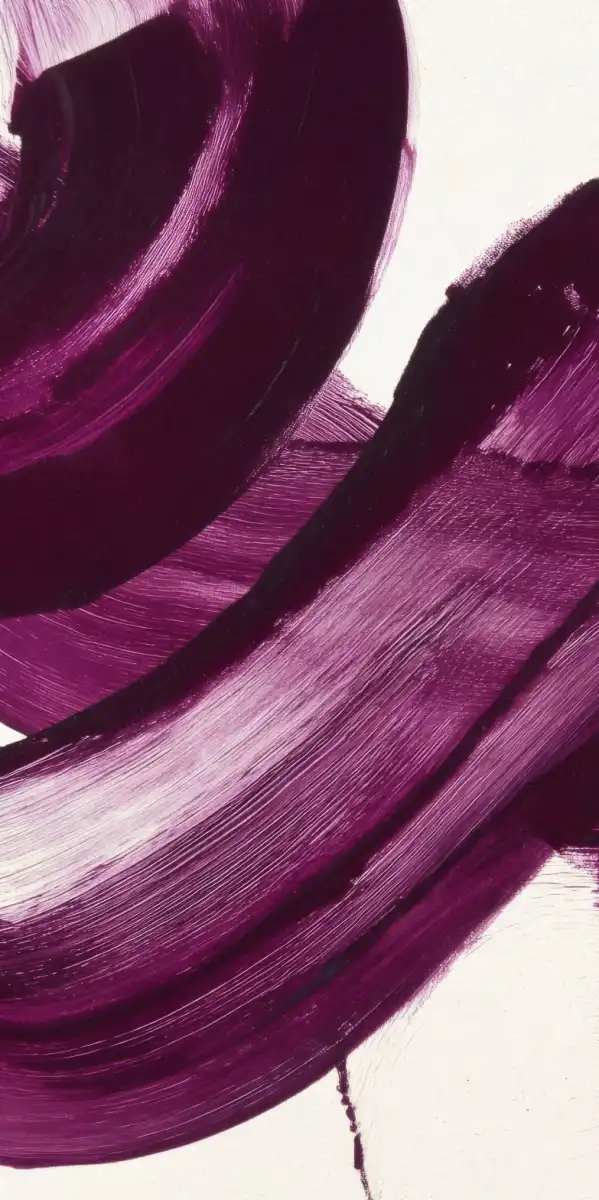 Purple Brush Strokes Wall Art - Image 19