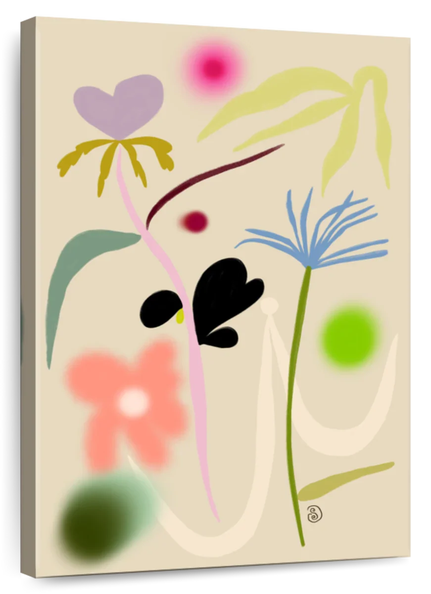 Quiet Flowers Dance Wall Art