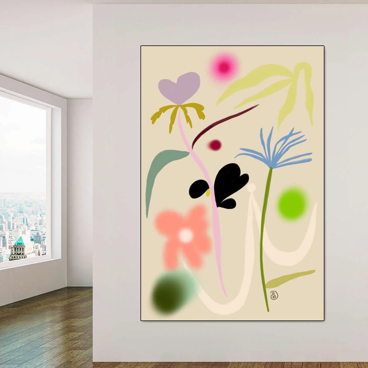Quiet Flowers Dance Wall Art - Image 3