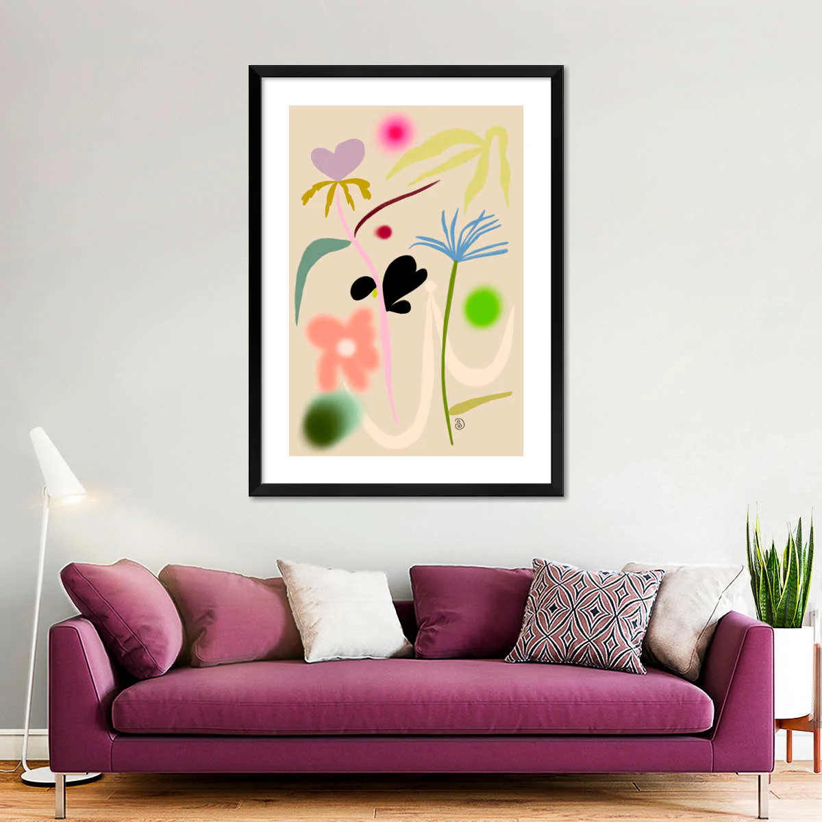 Quiet Flowers Dance Wall Art - Image 5