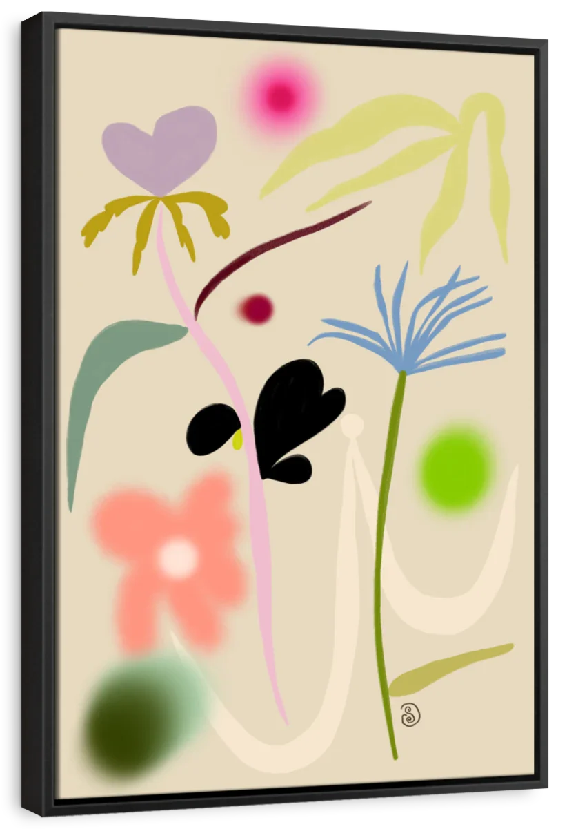 Quiet Flowers Dance Wall Art - Image 6
