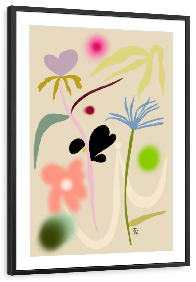 Quiet Flowers Dance Wall Art - Image 7