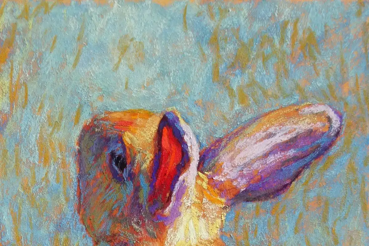 Rabbit Ruminating Wall Art - Image 12