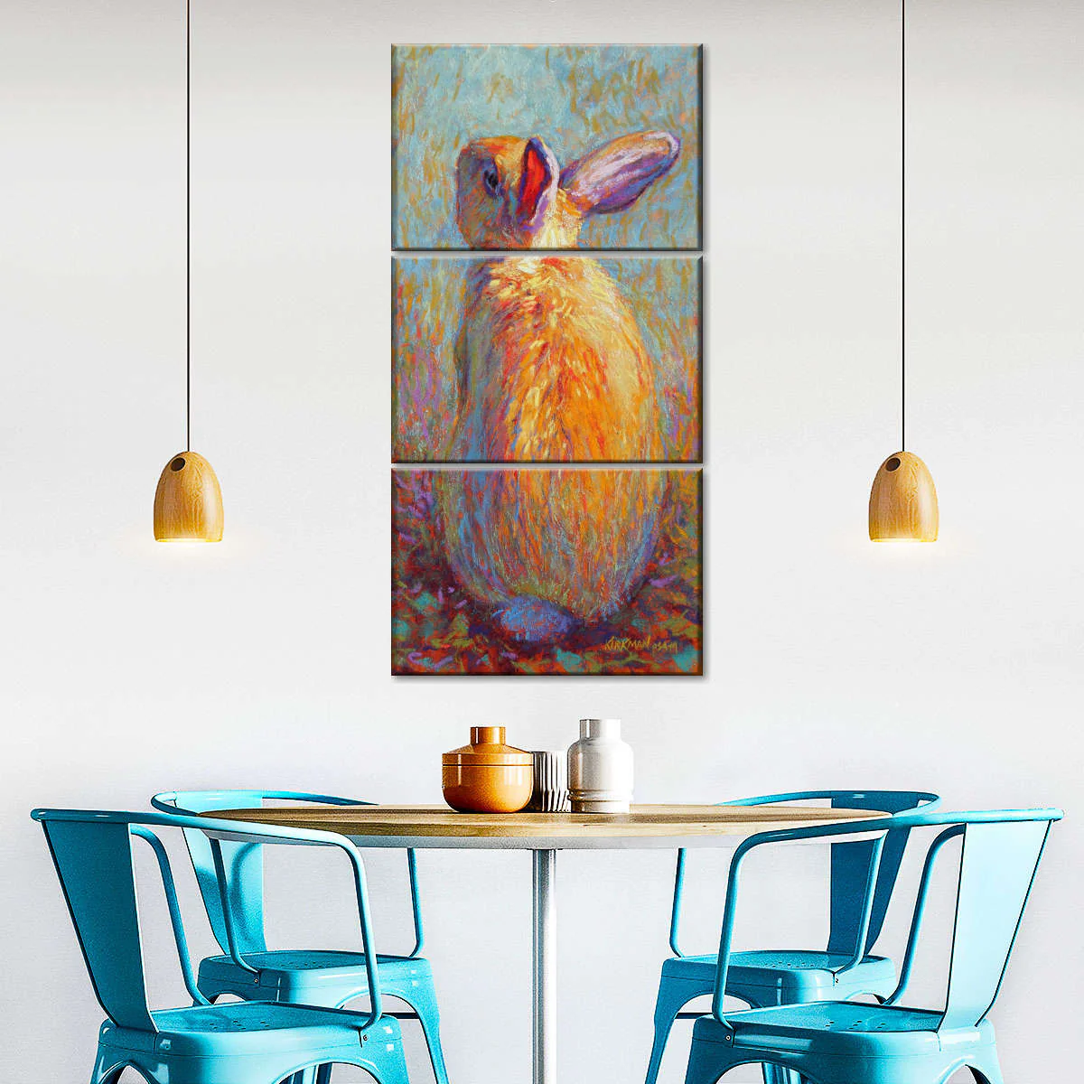 Rabbit Ruminating Wall Art - Image 4