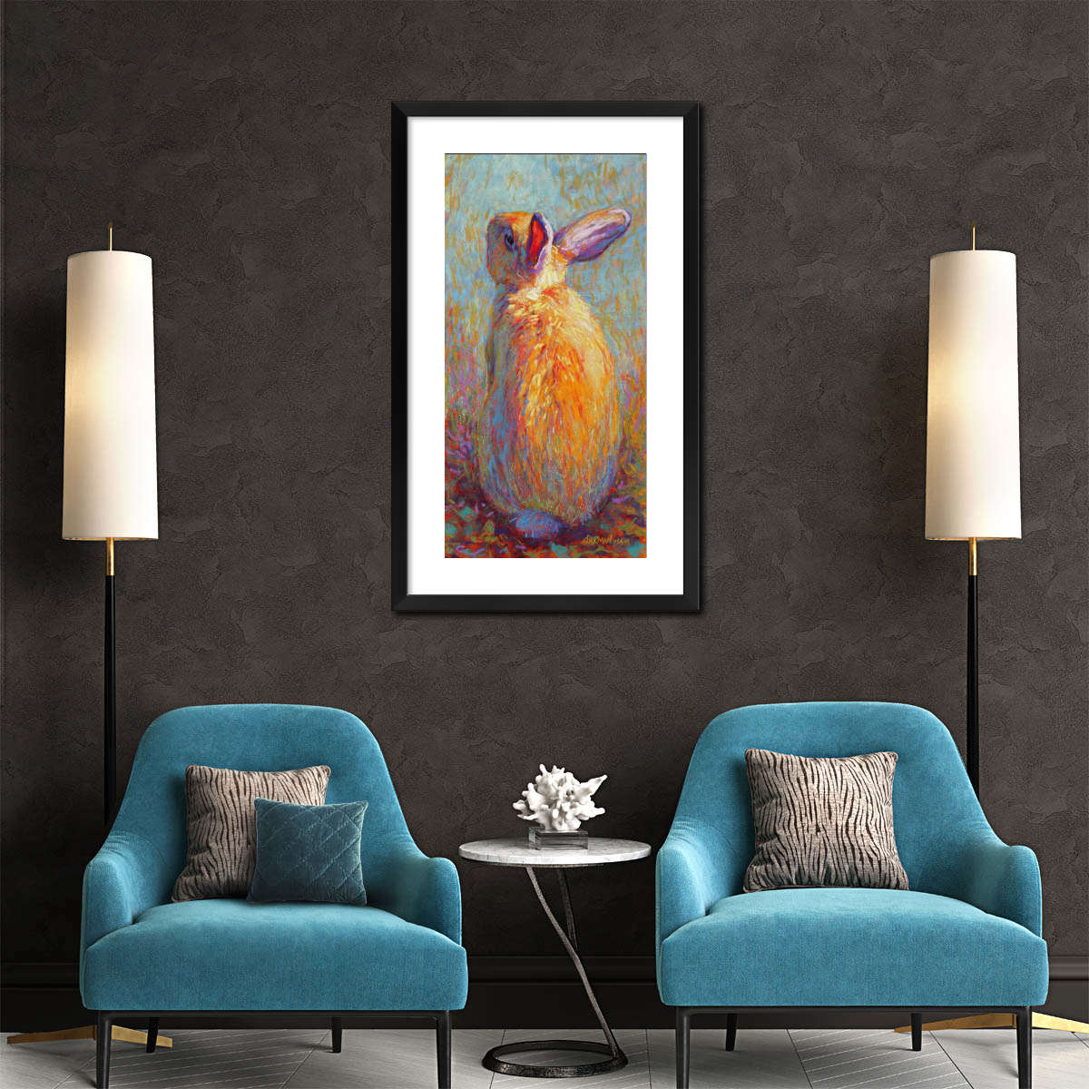 Rabbit Ruminating Wall Art - Image 6