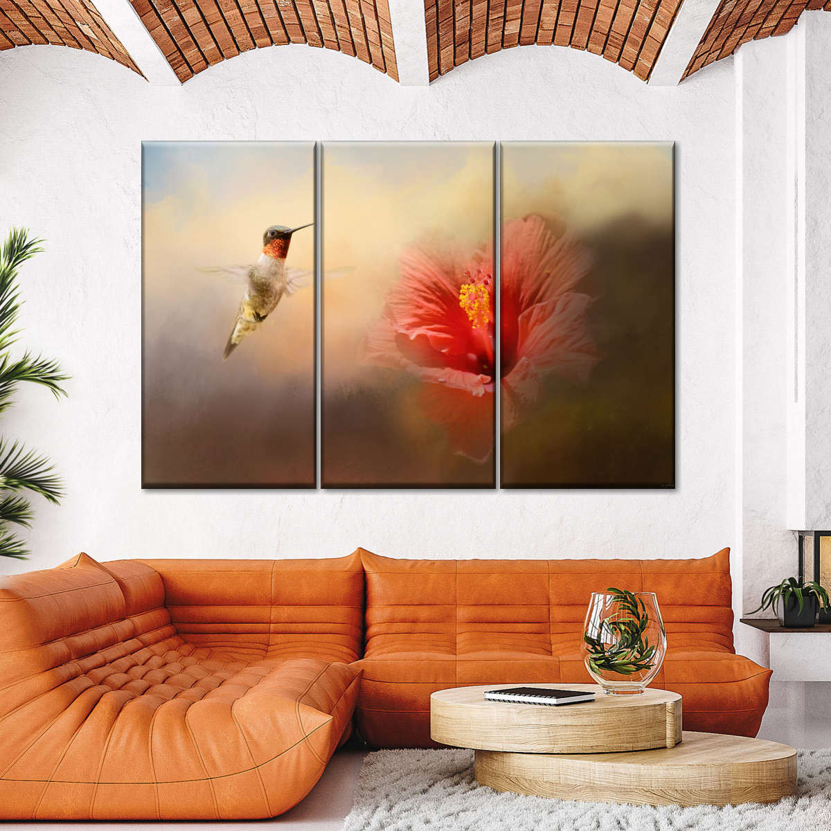 Romancing The Hibiscus Wall Art - Image 2