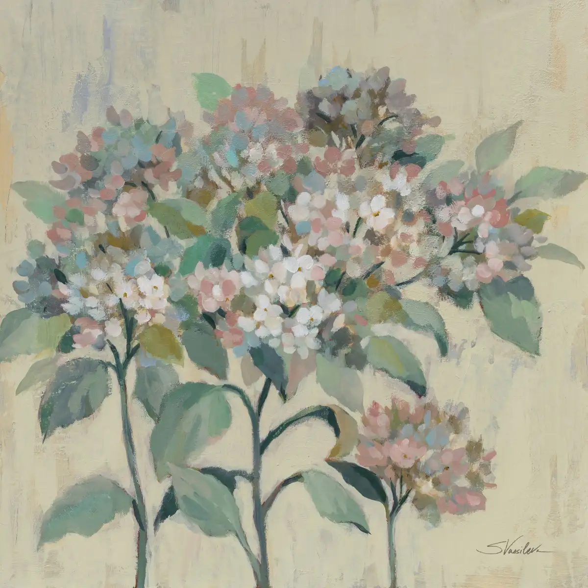 Romantic Hydrangeas Wall Art - Image 12
