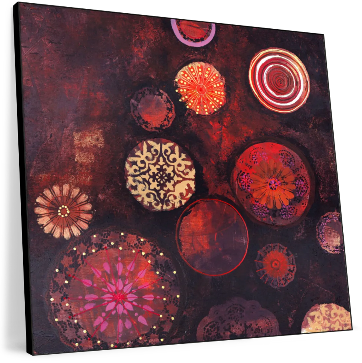 Rouge Patterns Wall Art - Image 11