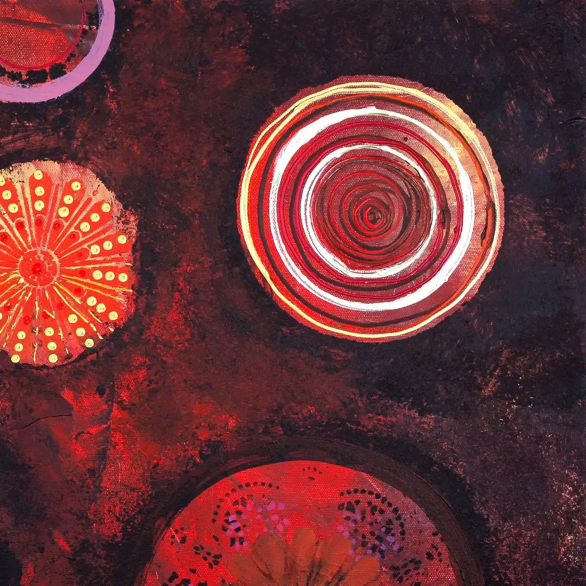 Rouge Patterns Wall Art - Image 16