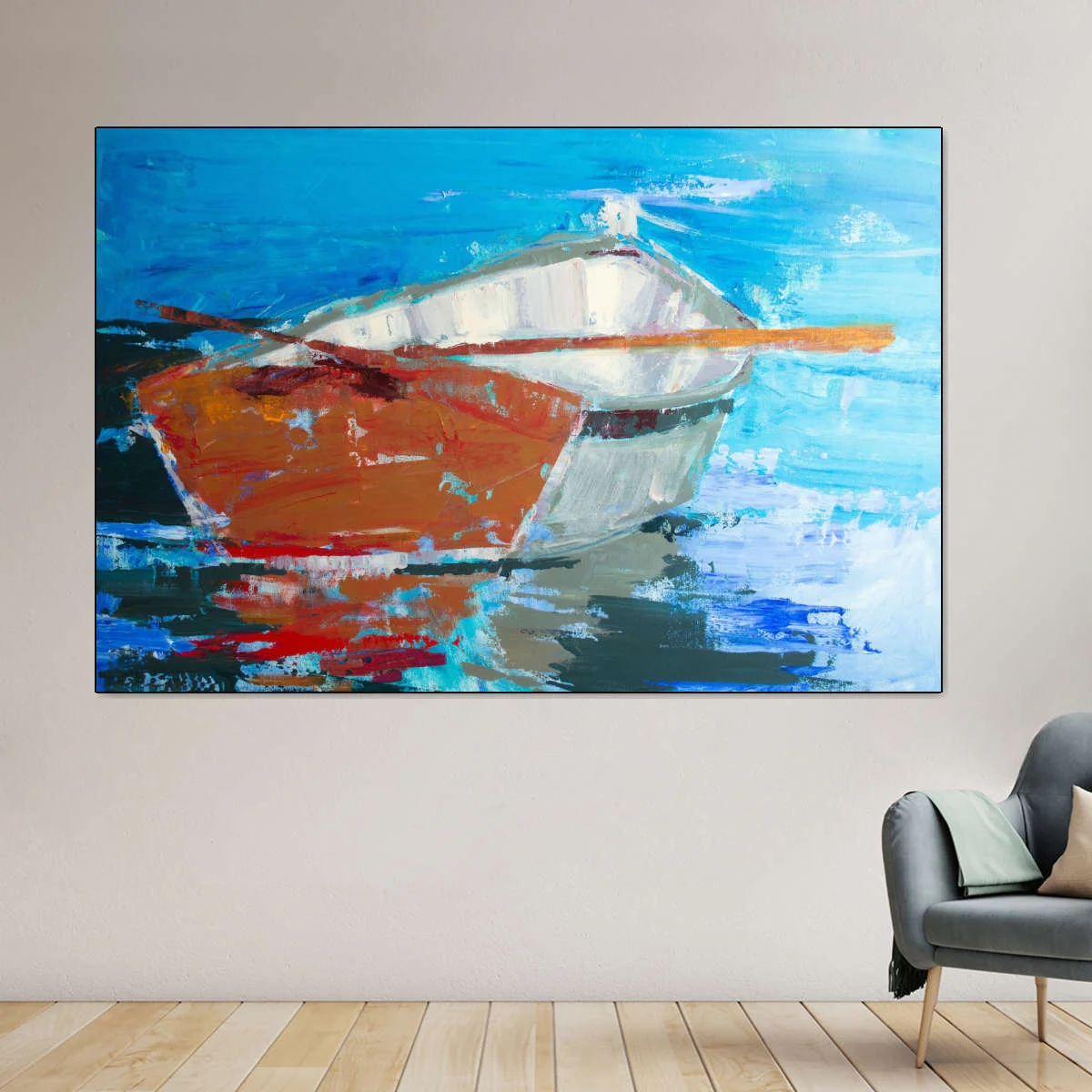 Row Row Alone Wall Art - Image 7