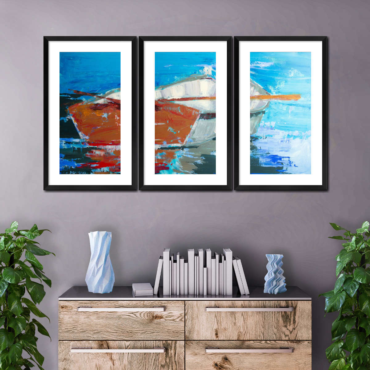Row Row Alone Wall Art - Image 9