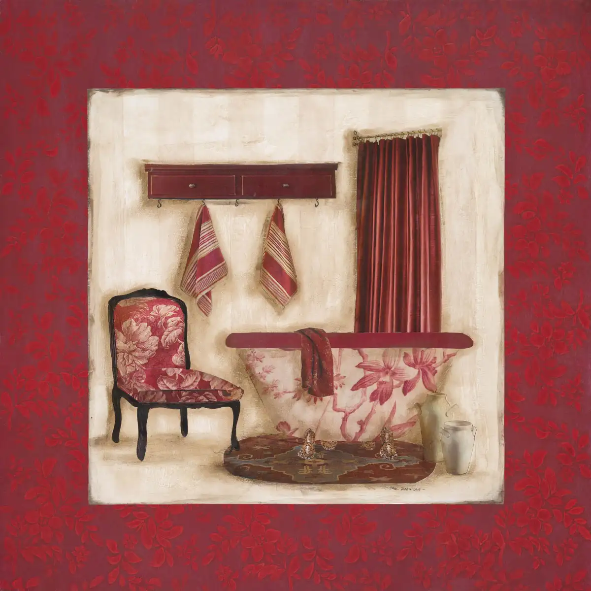 Ruby Romance II Wall Art - Image 12
