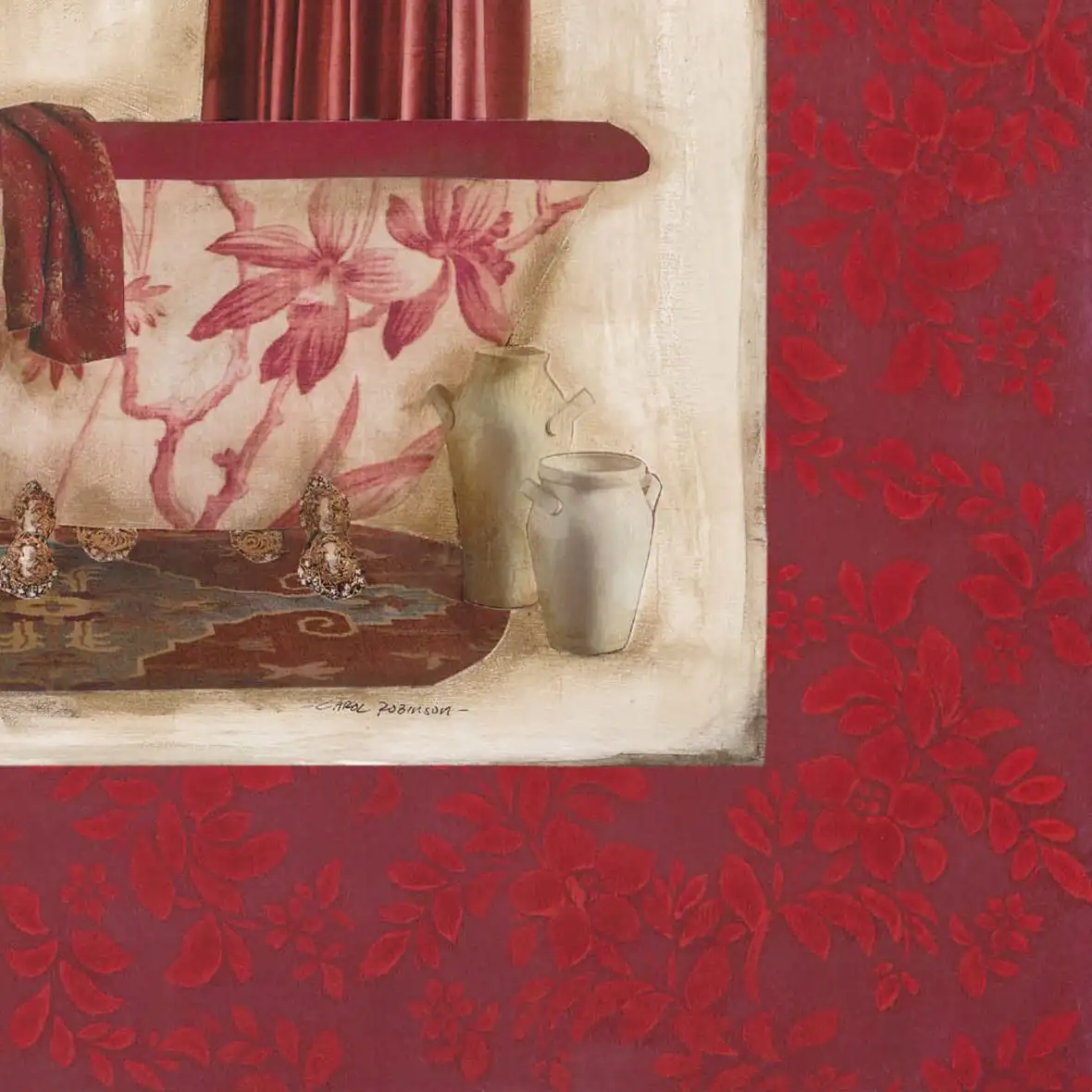 Ruby Romance II Wall Art - Image 17