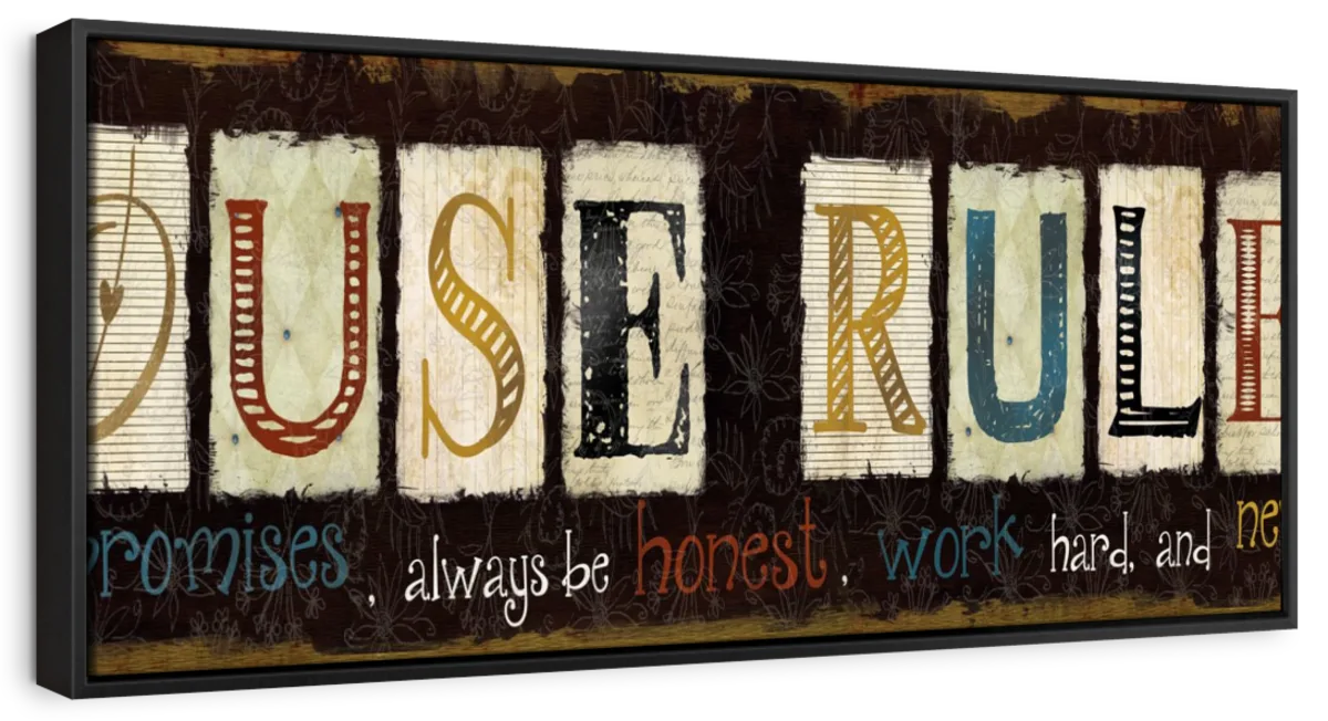 Rules Wall Art - Image 11