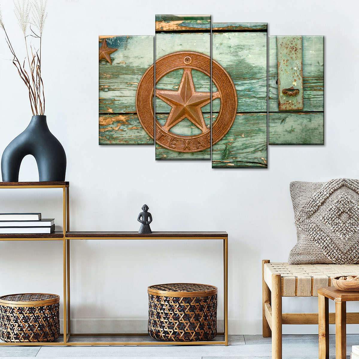 Rusted Texas Star Wall Art - Image 20