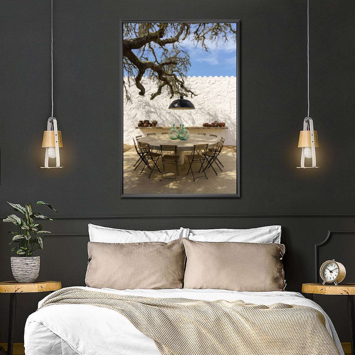 Rustic Outdoor Dining Wall Art - Image 5