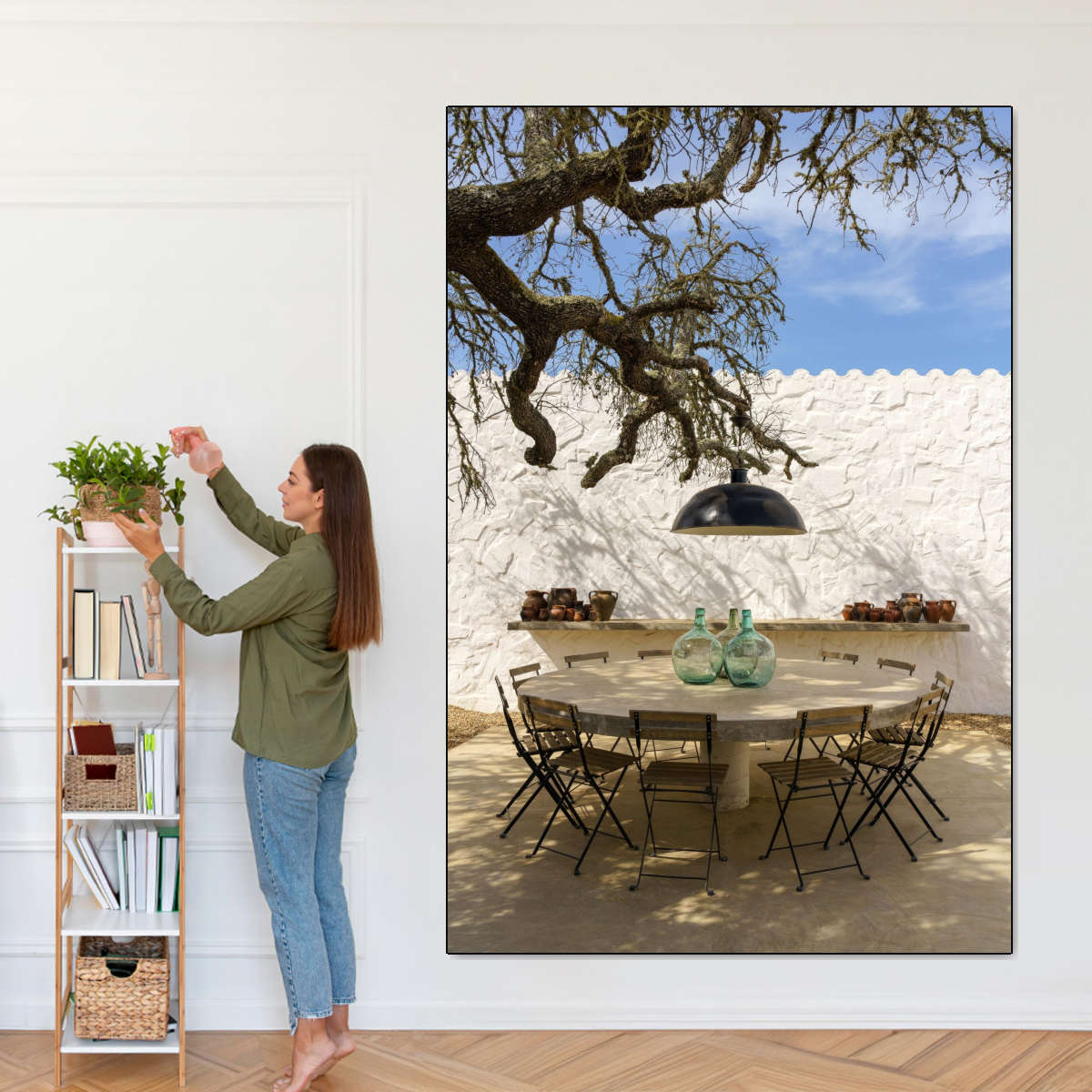 Rustic Outdoor Dining Wall Art - Image 7