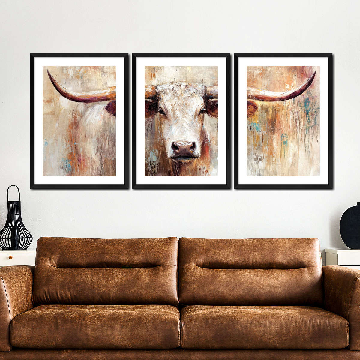 Rustic Texas Longhorn Wall Art - Image 8